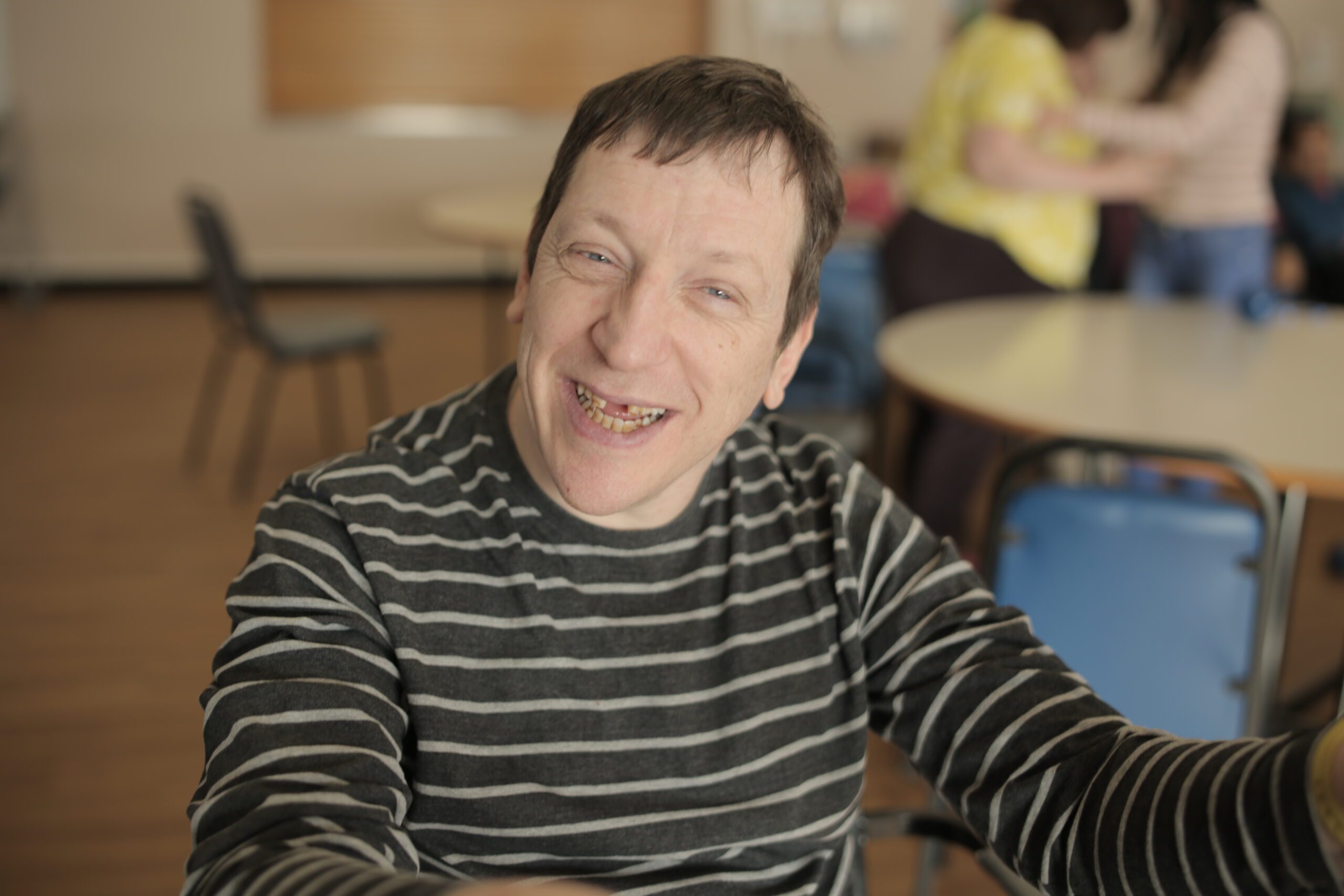 Resident of M Power Care Home for Learning Disabilities in Catford