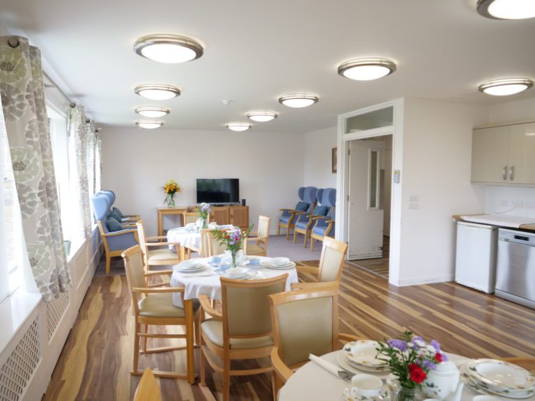 Hartley House Care Home Living and Dining Room: Comfortable and Welcoming Space