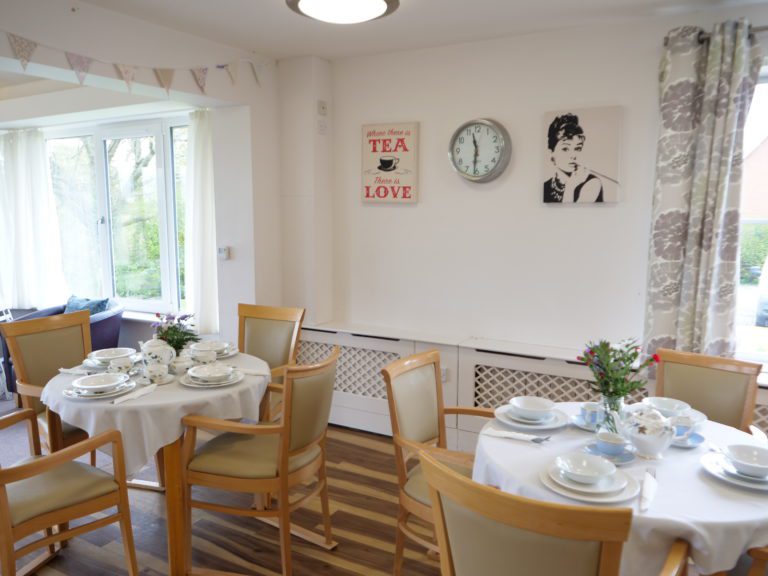 Hartley House Care Home Dining Area: A Welcoming Space for Dining