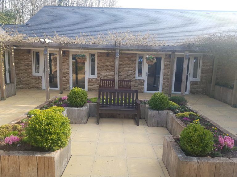 Hartley House Care Home Outdoor Lounge: A Relaxing Retreat
