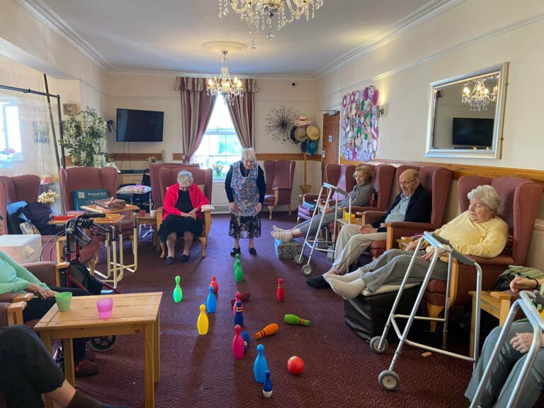 Activities at Pine Lodge Residential Care Home Promoting Resident Activity