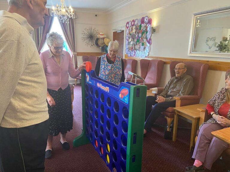 Pine Lodge Residential Care Home Residents Enjoying Activities and Fun