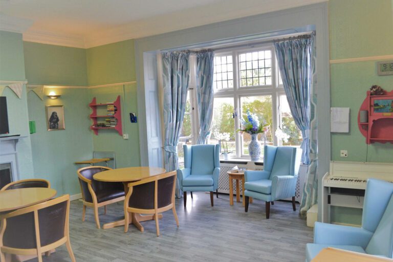 Lounge with Chairs at Conewood Manor Nursing Home