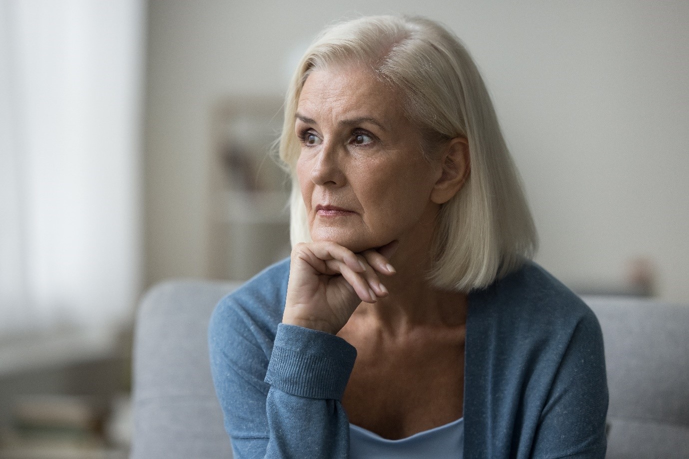 Elderly woman receiving dementia care services near Rye at Roselands Residential Care Home