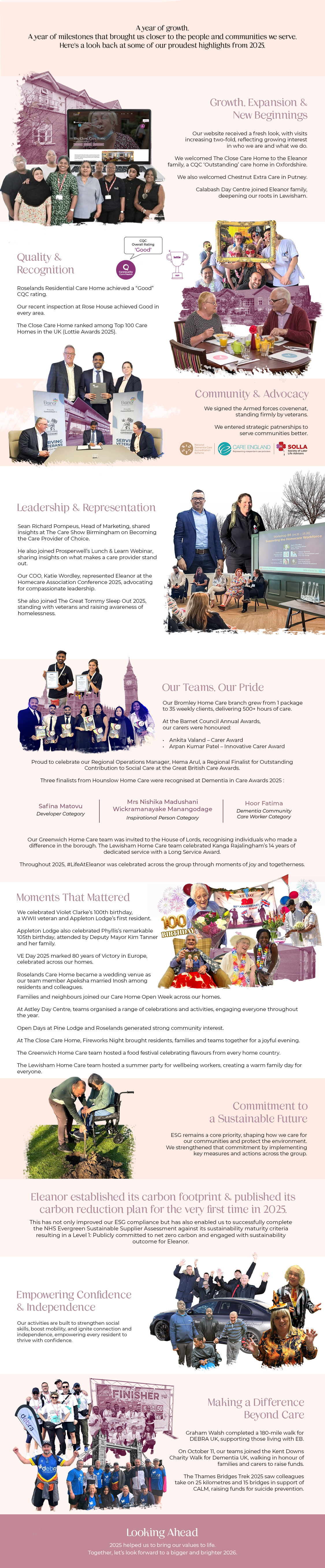 Eleanor Healthcare Group Infographic